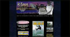 Desktop Screenshot of mckinnonsurfboards.com